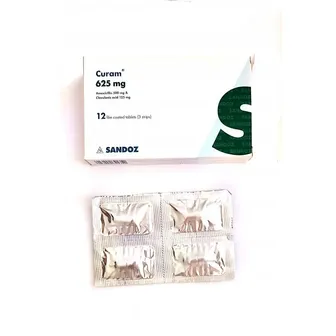 Curam | Antibiotic | 625 mg | 12 Tab