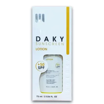 Daky | Sunscreen Lotion SPF50+ | 75ml