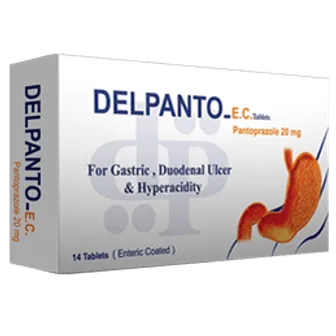 Delpanto Ec | 20 Mg | 14 tablet