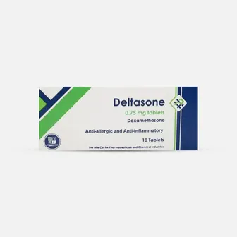 Deltasone | Anti-inflammatory | 0.75 mg | 30 Tab