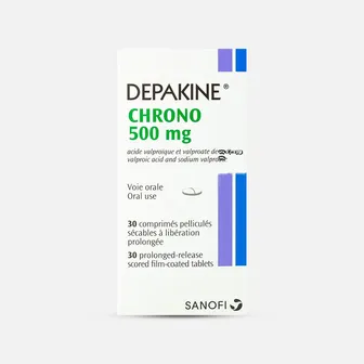 Depakine Chrono | Antiepileptic | 500 mg | 30 Tab