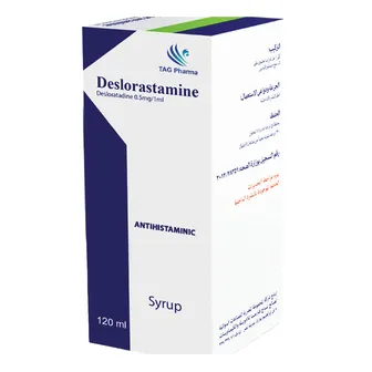 Deslorastamine | to Relieve Allergy Symptoms | 0.5mg/ 1 ml | 120ml