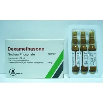 Dexamethasone | Anti-inflammatory | 8 mg/2 ml | 3 Amp