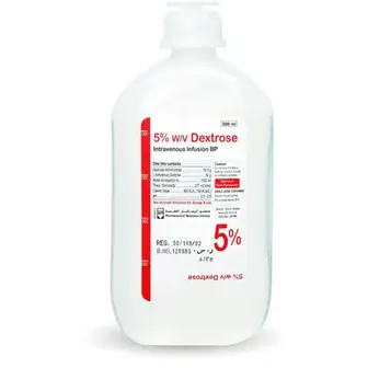 Dextrose | solution 5% intravenously | 500ml