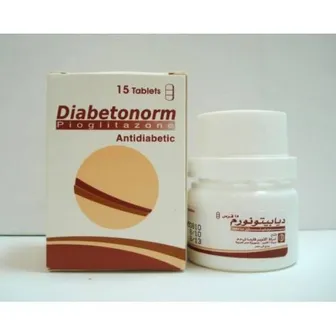 Diabetonorm Type 2 Diabetes 45 mg | 15 Tab