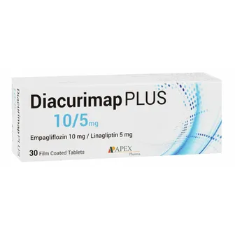 Diacurimap plus 10/5mg | 30Tab