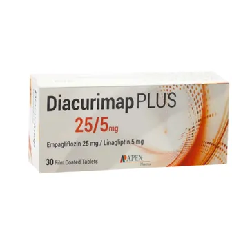 Diacurimap Plus | 25/5 MG | 30 Tablet