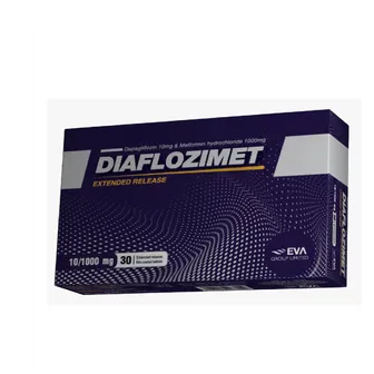 DIAFLOZIMET 10/1000 30 TAB
