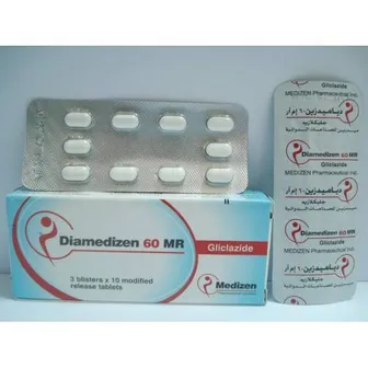 Diamedizen MR | Type 2 Diabetes | 60 mg | 30 Tab