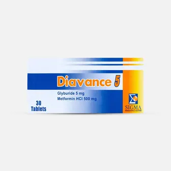 Diavance Type 5 Diabetes 5 \500mg | 30 Tabs