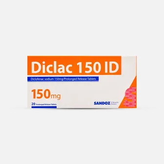 Diclac General Pain Reliever 150mg | 20 Tabs