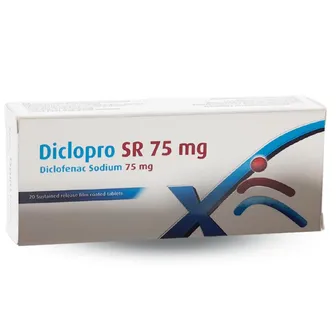 DICLOPRO 75 MG 20 TAB