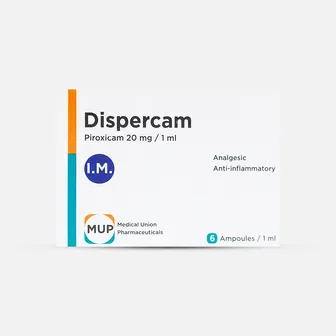 DISPERCAM 20 MG 6 AMP