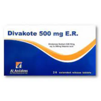 Divakote 500Mg | 20 Tab