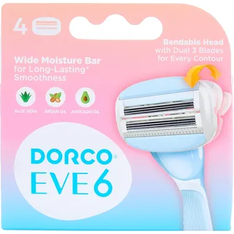 Dorco | Eve 6 Fit Women | 4 Pcs