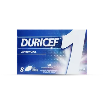 Duricef | Antibiotic 1mg | 8 Tabs