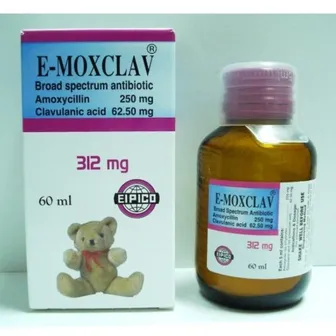 E-Moxclav 312mg / 5Ml | 60ml Susp