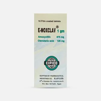E-Moxclav | Antibiotic 1gm | 10 Tabs