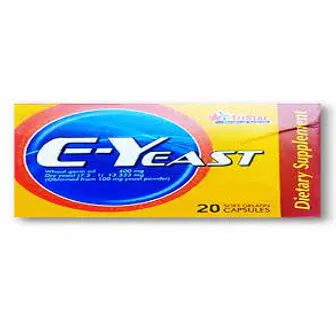 E Yeast 400Mg / 13.333Mg | 20 Cap