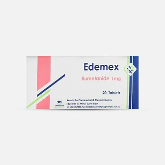 Edemex High Blood Pressure 1mg | 20 Tabs