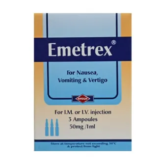 Emetrex 50mg / 1ml | 3 Amps
