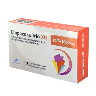 EMPACOZA TRIO XR 10/5/1000MG