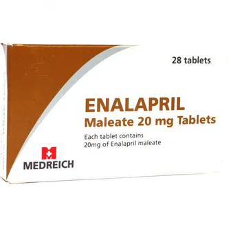 Enalapril 20mg | 28Tabs