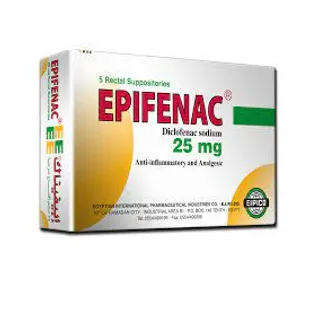 Epifenac 25mg | 5 Suppositories