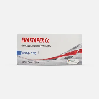 Erastapex CO High Blood Pressure 40/5mg | 30 Tabs