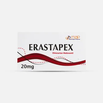 Erastapex High Blood Pressure 20mg | 30 Tabs