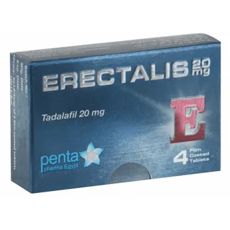 ERECTALIS 20 MG 4 TAB