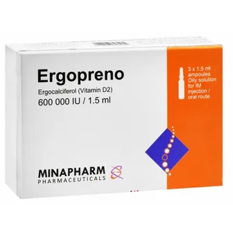 Ergopreno 600.000 I.U/1.5ml | 3 Amps