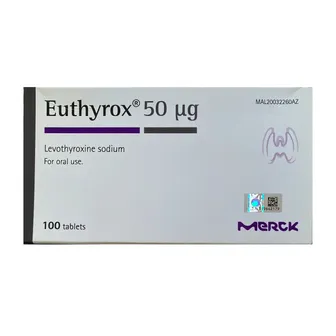 Euthyrox 50mcg | 100 Tabs