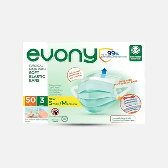 Evony | Kids Mask | 50 Pcs