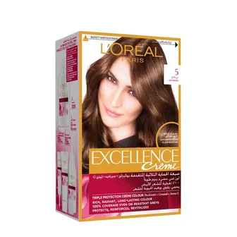 L’Oreal Paris | Excellence Crème Hair Color | 5 Light Brown