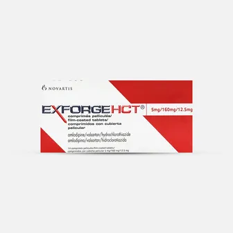 Exforge HCT | High Blood Pressure 5/160/12.5mg | 14 Tabs