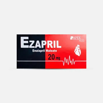 Ezapril High Blood Pressure 20mg | 20 Tabs