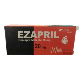 Ezapril High Blood Pressure 20mg | 30 Tabs