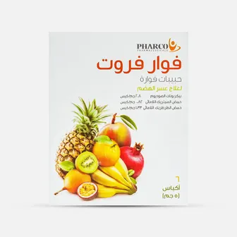 Fawar Fruit | 6 Effervescent Sachets