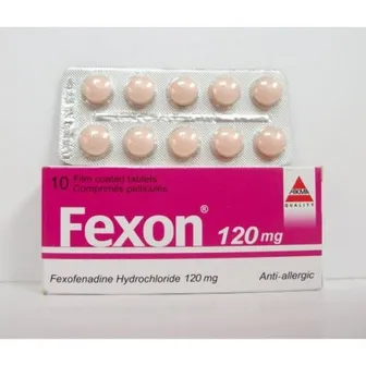 Fexon | Antihistamine | 120 mg | 10 Tab