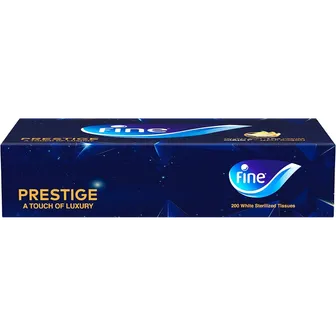 Fine | Prestige 3 Ply Facial Tissues | 200Tissues