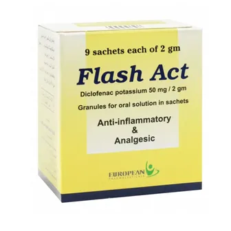 Flash Act Antipyretic 50ml | 9 Sachets