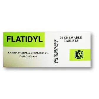 Flatidyl for Bloating | 30 Chewable Tabs