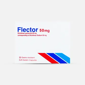 Flector Pain Reliever 50mg | 30 Caps