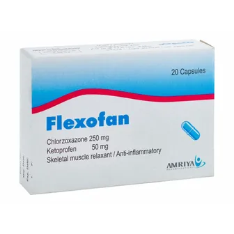 Flexofan Muscle Pain Reliever | 20 Caps