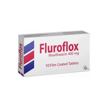 Fluroflox 400mg Moxifloxacin | 10 Tabs