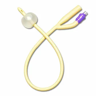 Foley | Latex Catheter Purple Color | Size 22