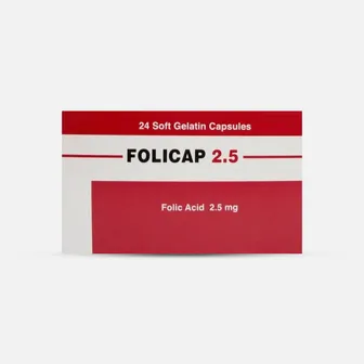 Folicap 2.5mg | 24 Caps