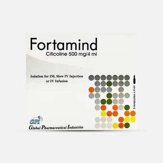 Fortamind | Cerebrovascular Injury 500mg/4ml | 5 Amp