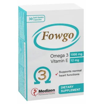 Fowgo Omega 3 1000mg | 30 Caps
